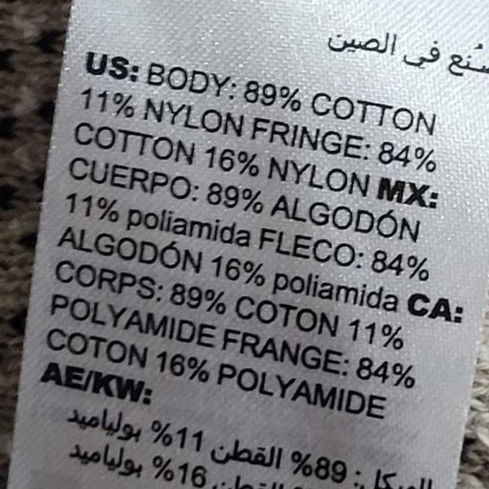Chicos Tan Cotton Blend Cardigan Sweater Size Lar… - image 4