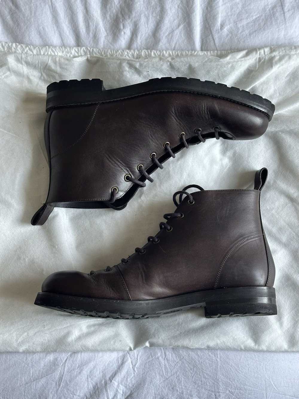 Bode Brown Hampshire Boots Size 45 - image 2