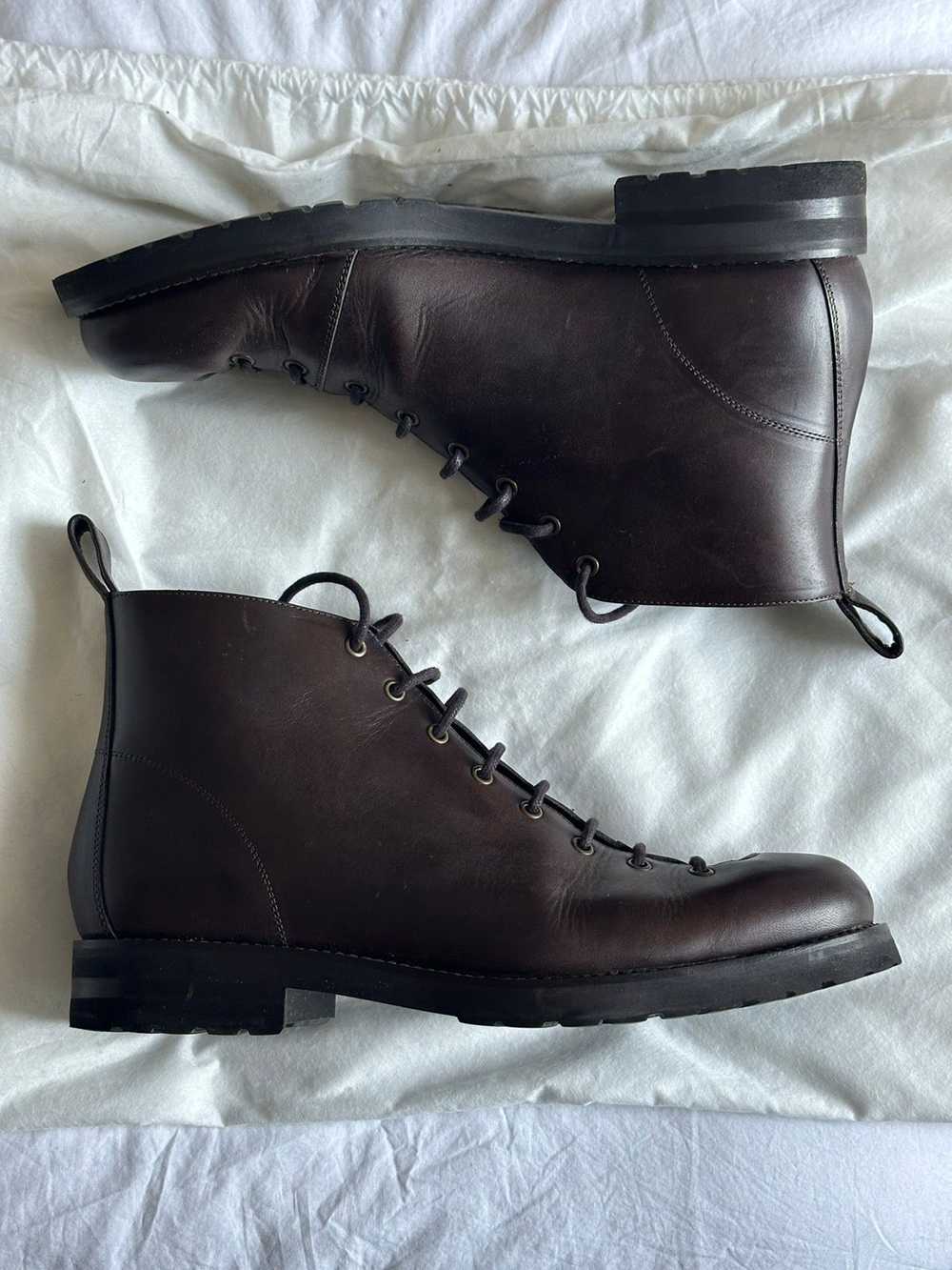 Bode Brown Hampshire Boots Size 45 - image 3