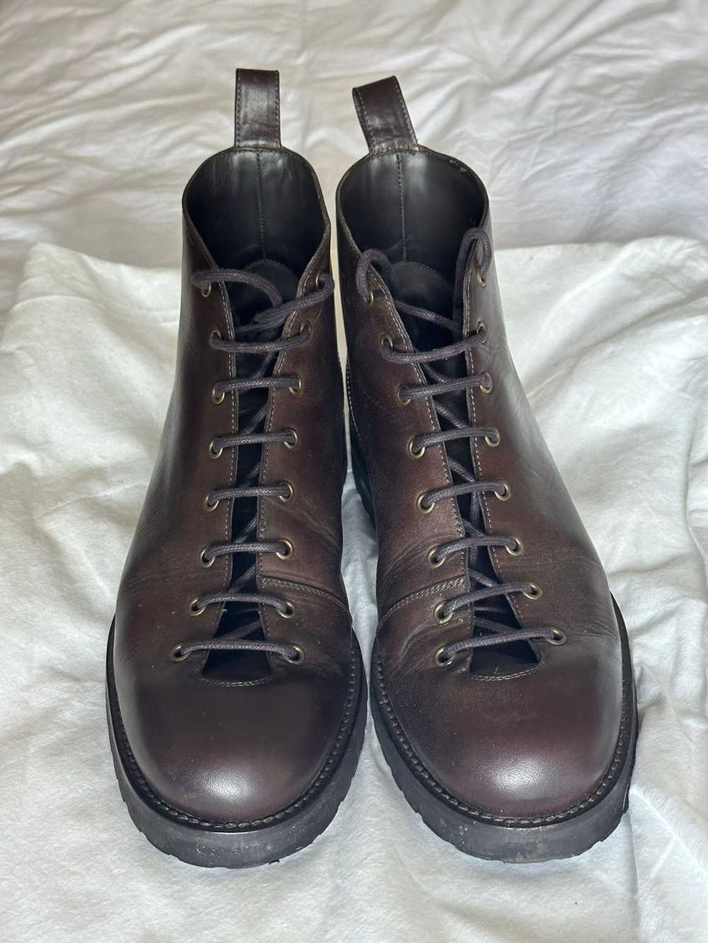 Bode Brown Hampshire Boots Size 45 - image 5