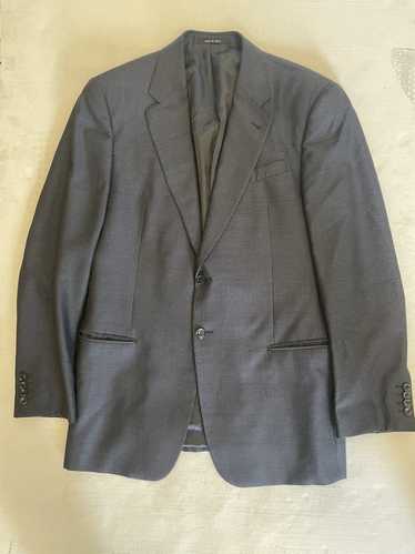 Armani Collezioni Textured Nailhead Suit Jacket