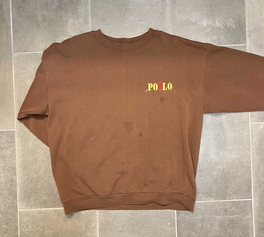 Polo Ralph Lauren Vintage Polo Sweatshirt (Embroi… - image 2