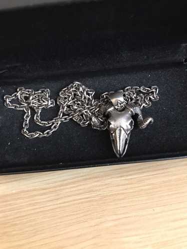 Other Sterling silver ram necklace