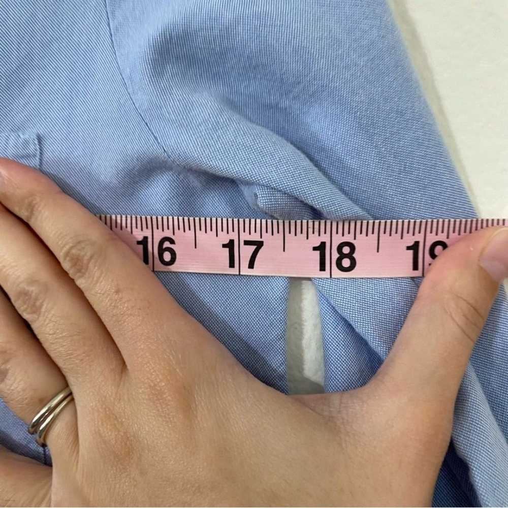 Lacoste Blue Button Down Shirt Dress Cotton Tunic… - image 9