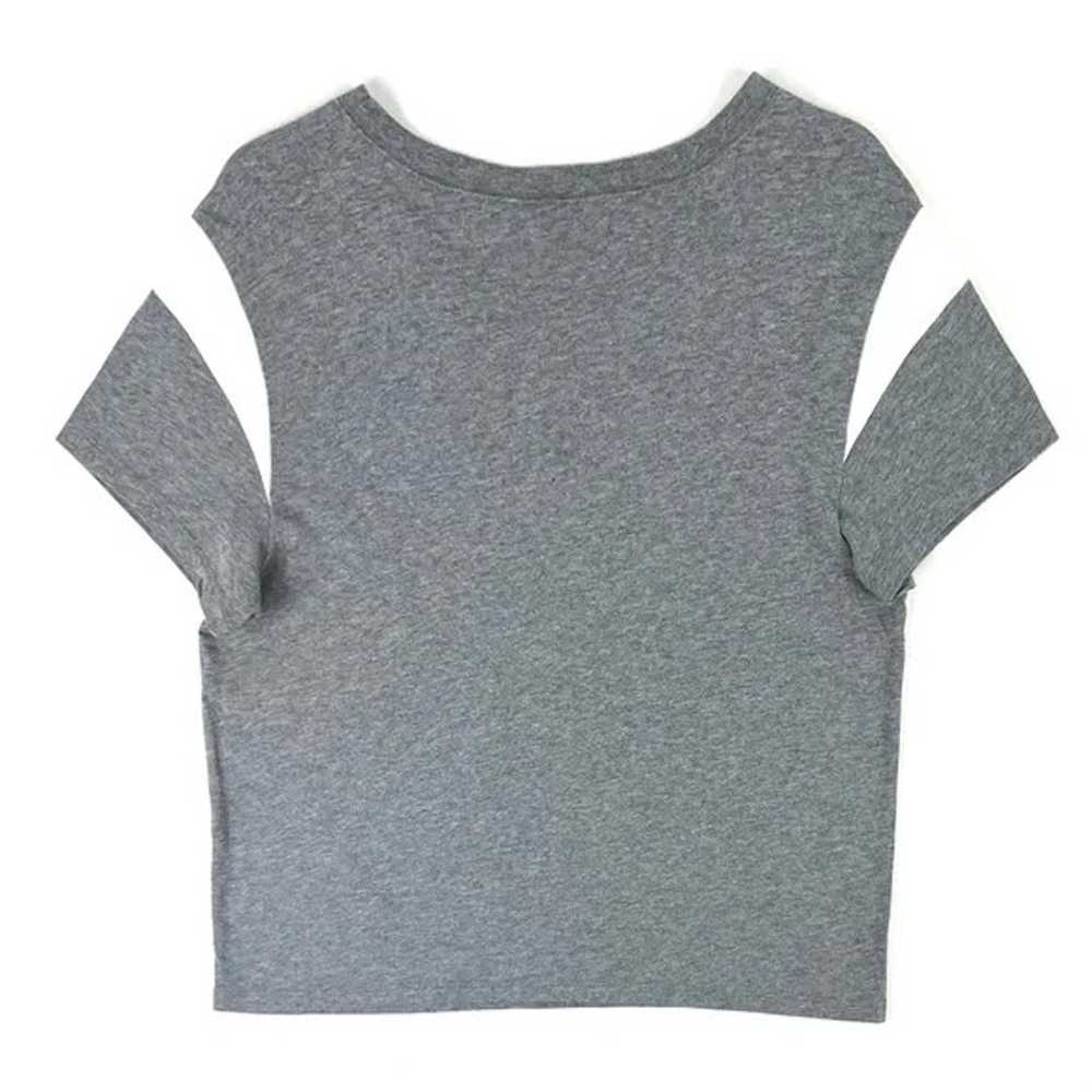 Abercrombie & Fitch Grey Logo Short Sleeve Varsit… - image 6