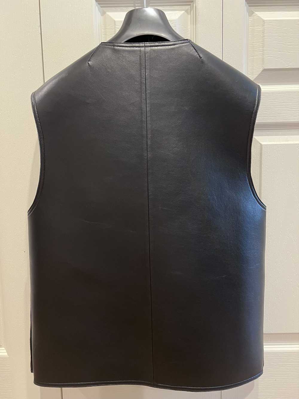 Givenchy Givenchy leather cargo vest - image 10