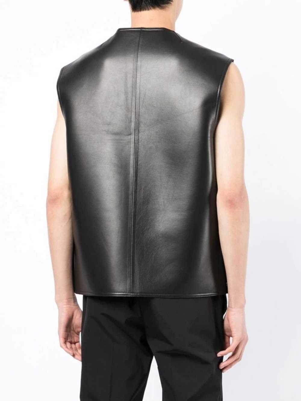 Givenchy Givenchy leather cargo vest - image 12
