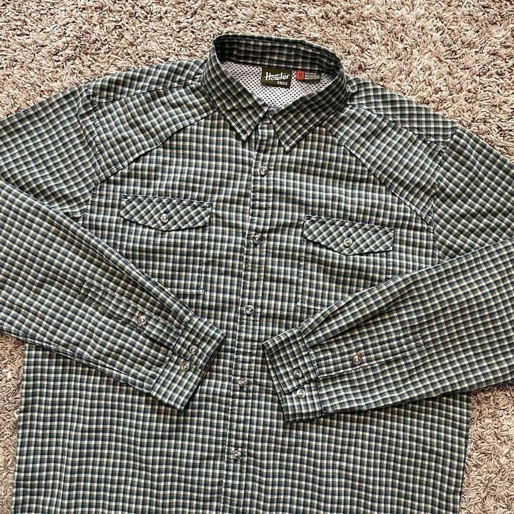 Howler Brothers × Streetwear Plaid Fishing Wester… - image 1