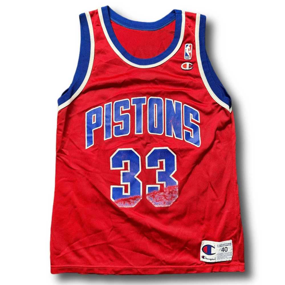 NBA NBA Detroit Pistons Grant Hill 90s Champion V… - image 1