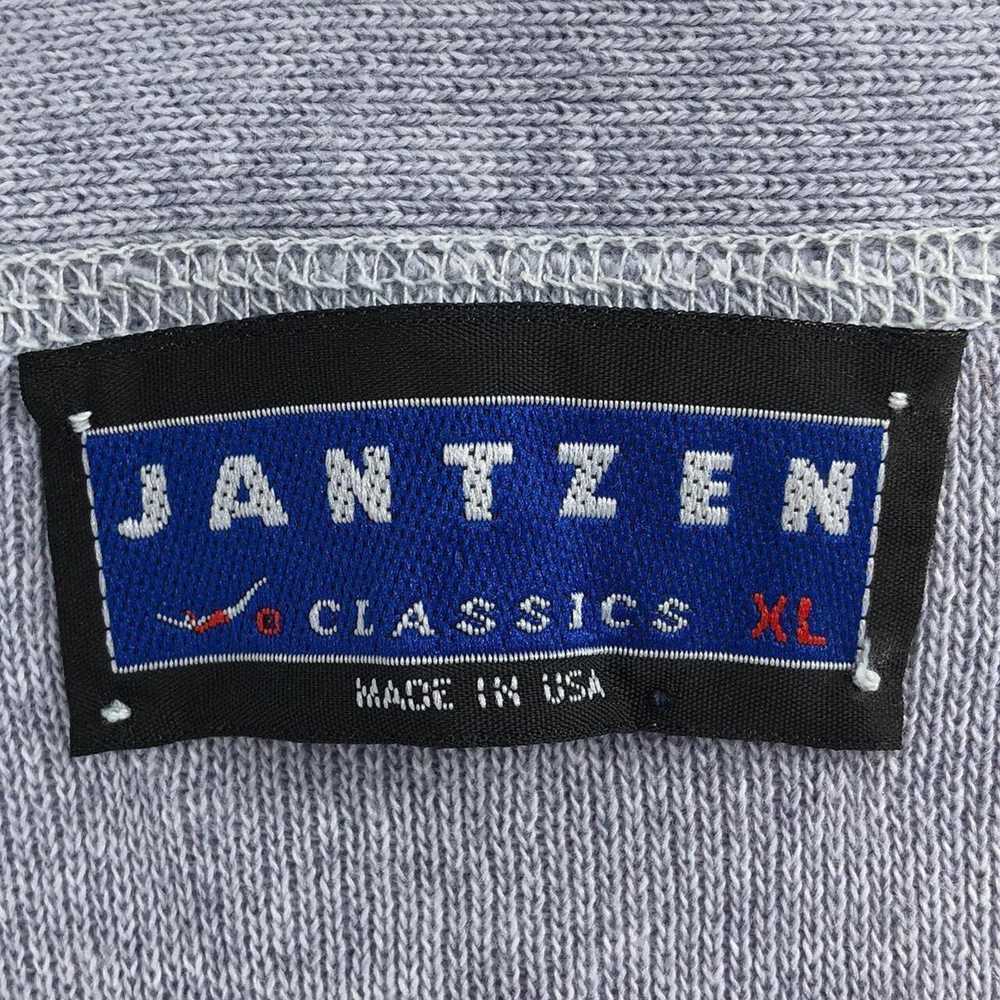 Jantzen × Vintage 90s Jantzen light blue sweater … - image 3