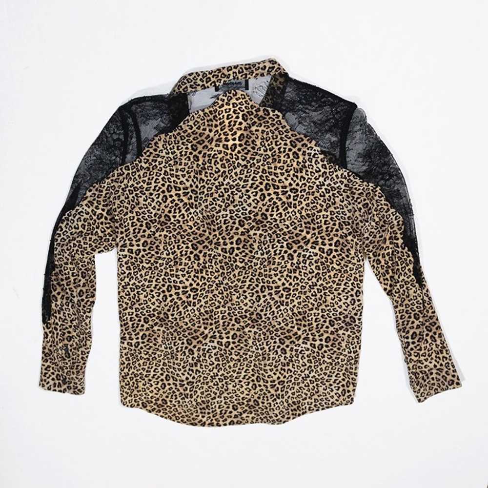 The Kooples Cheetah Leopard Animal Print Pattern … - image 4