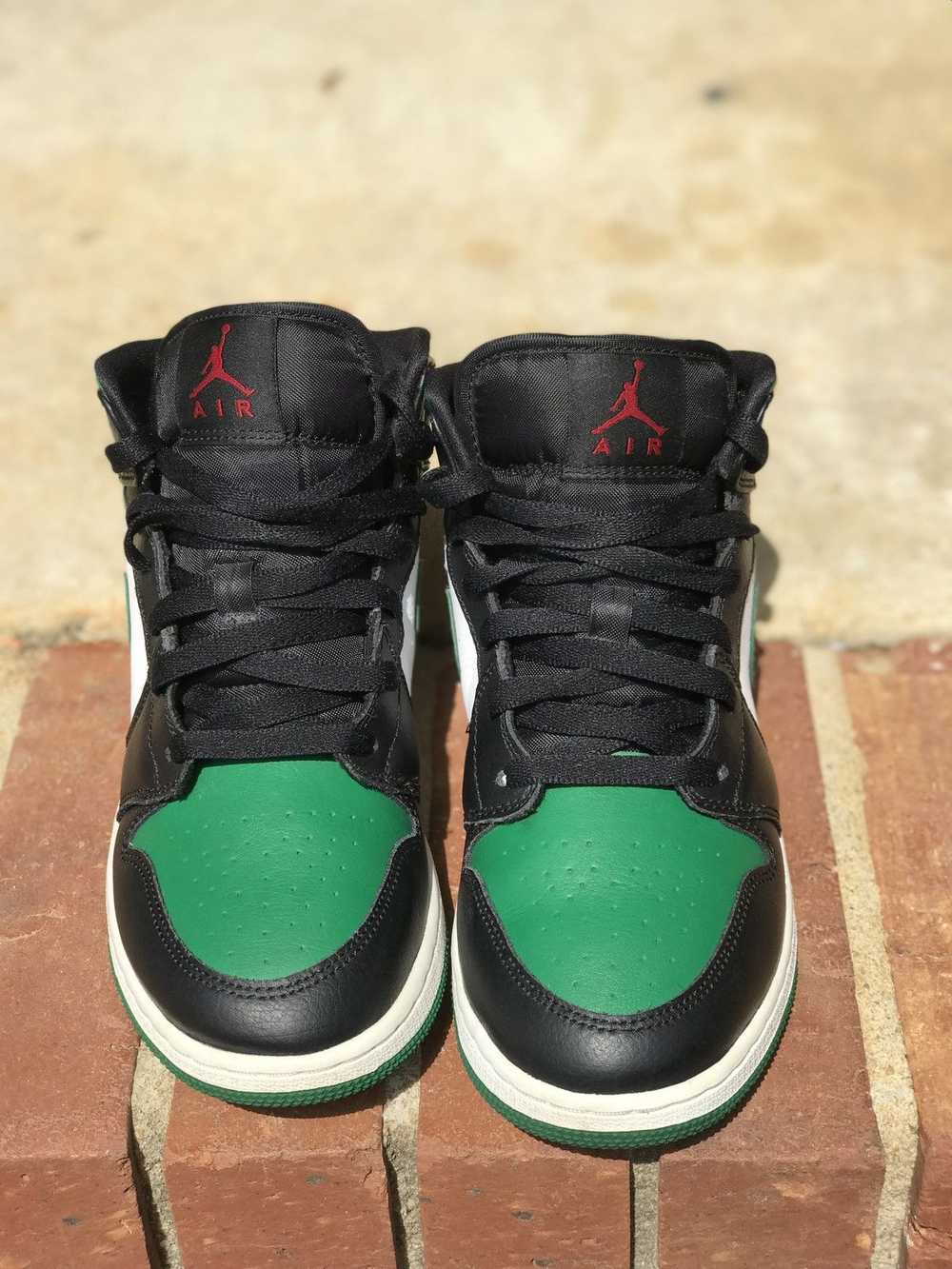 Jordan Brand Air Jordan 1 Black Pine Green Size 6… - image 3