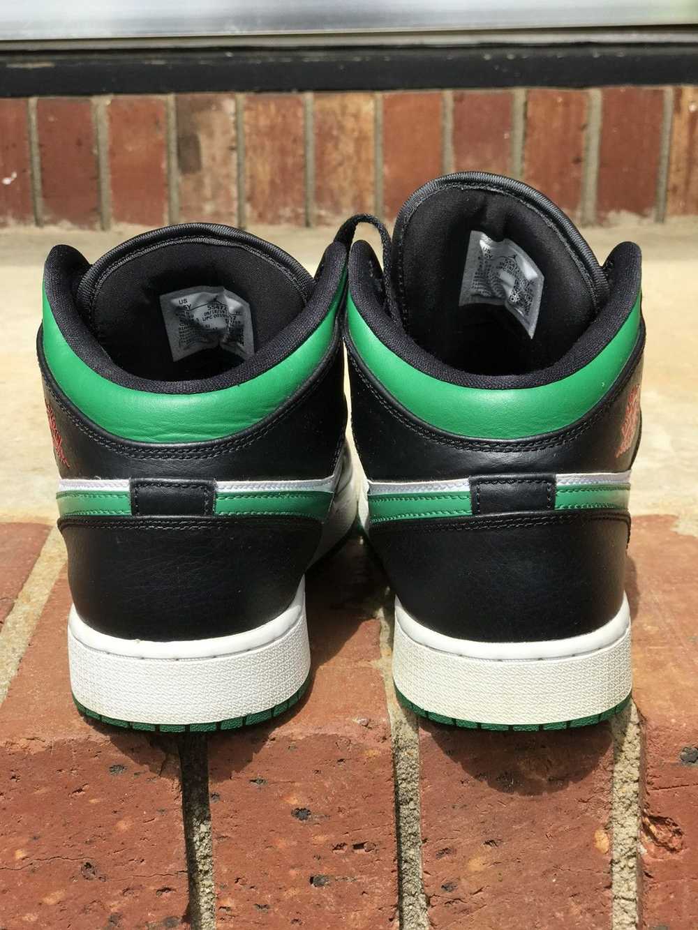 Jordan Brand Air Jordan 1 Black Pine Green Size 6… - image 4