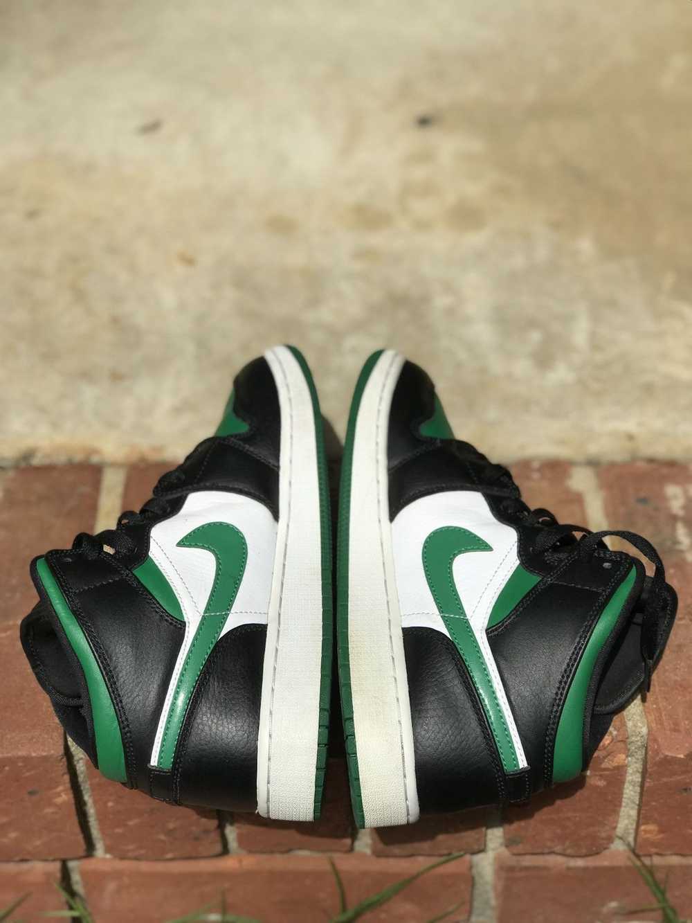 Jordan Brand Air Jordan 1 Black Pine Green Size 6… - image 5