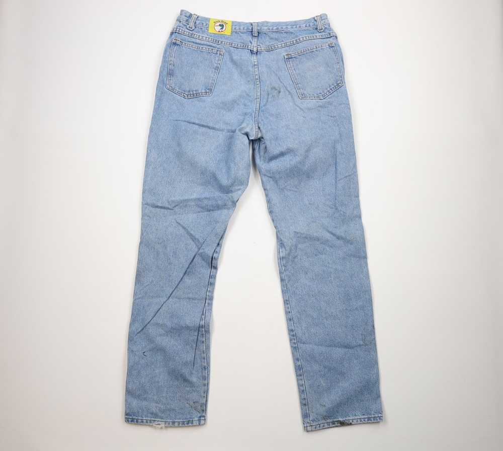 Vintage Vtg 90s Duck Head Straight Leg Denim Jean… - image 11