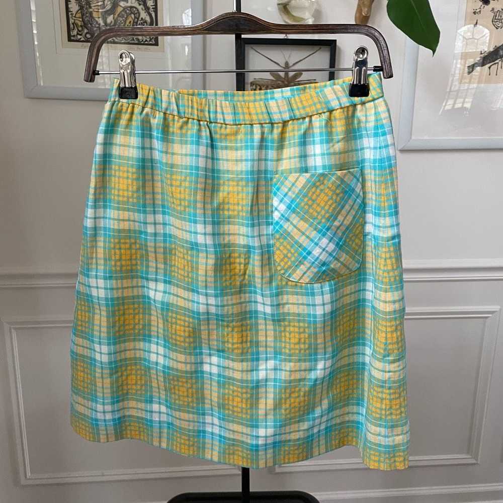 Vintage Vintage 60s 70s Laura Baugh for CPS Plaid… - image 2