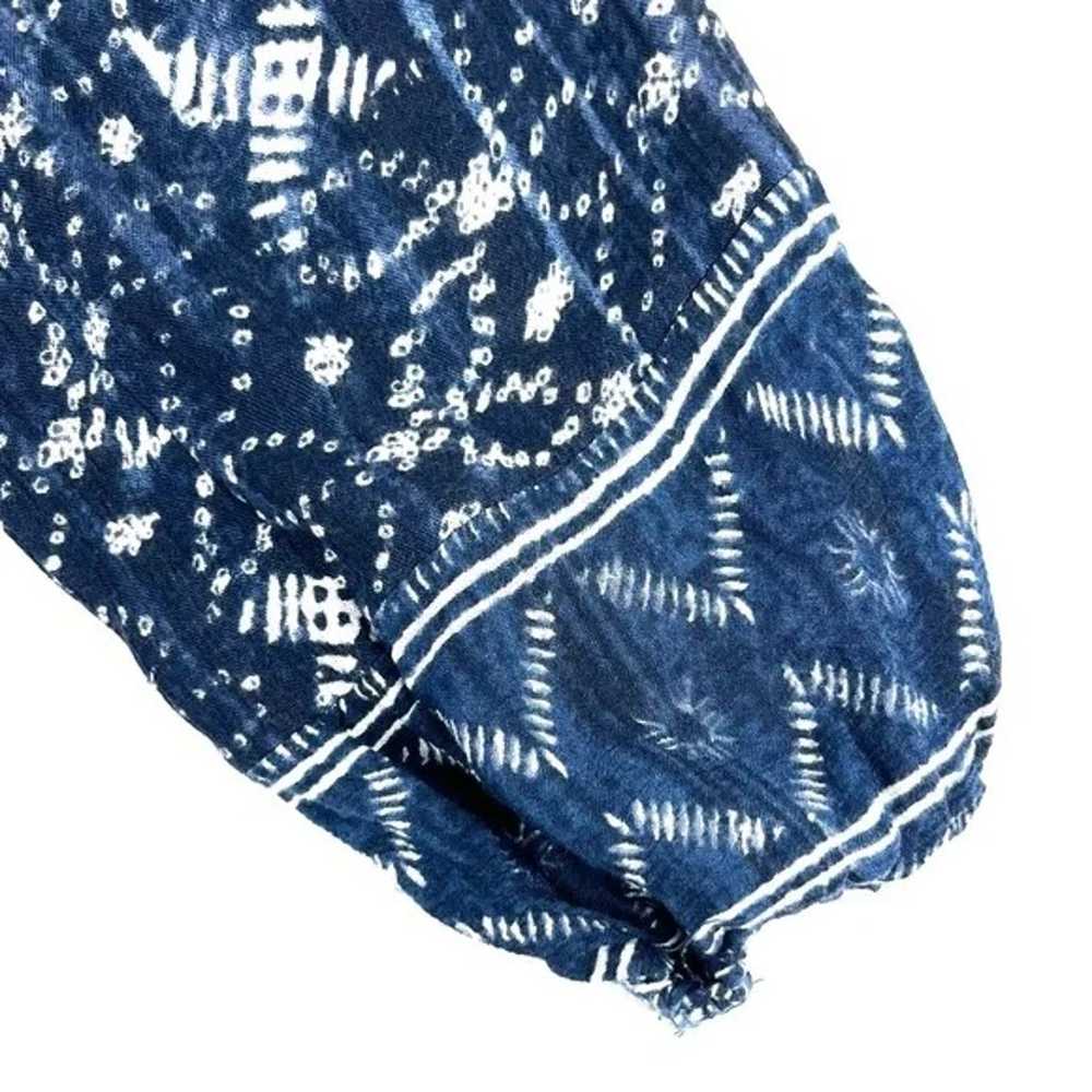 Abercrombie & Fitch Blue Pattern Print Cold Shoul… - image 6