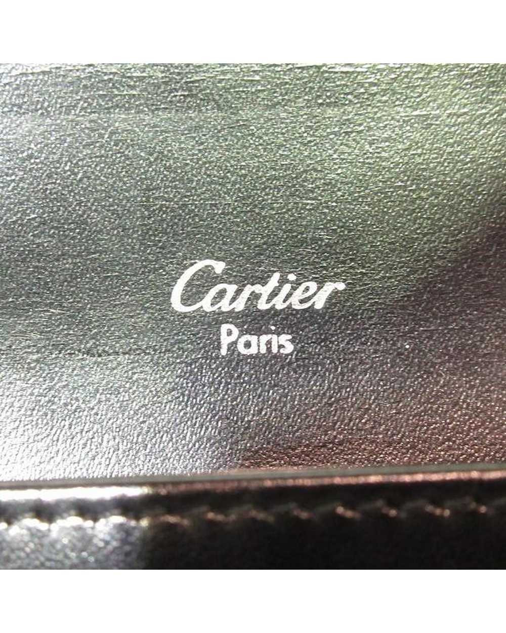 Cartier Love Design Black Continental Long Wallet… - image 4