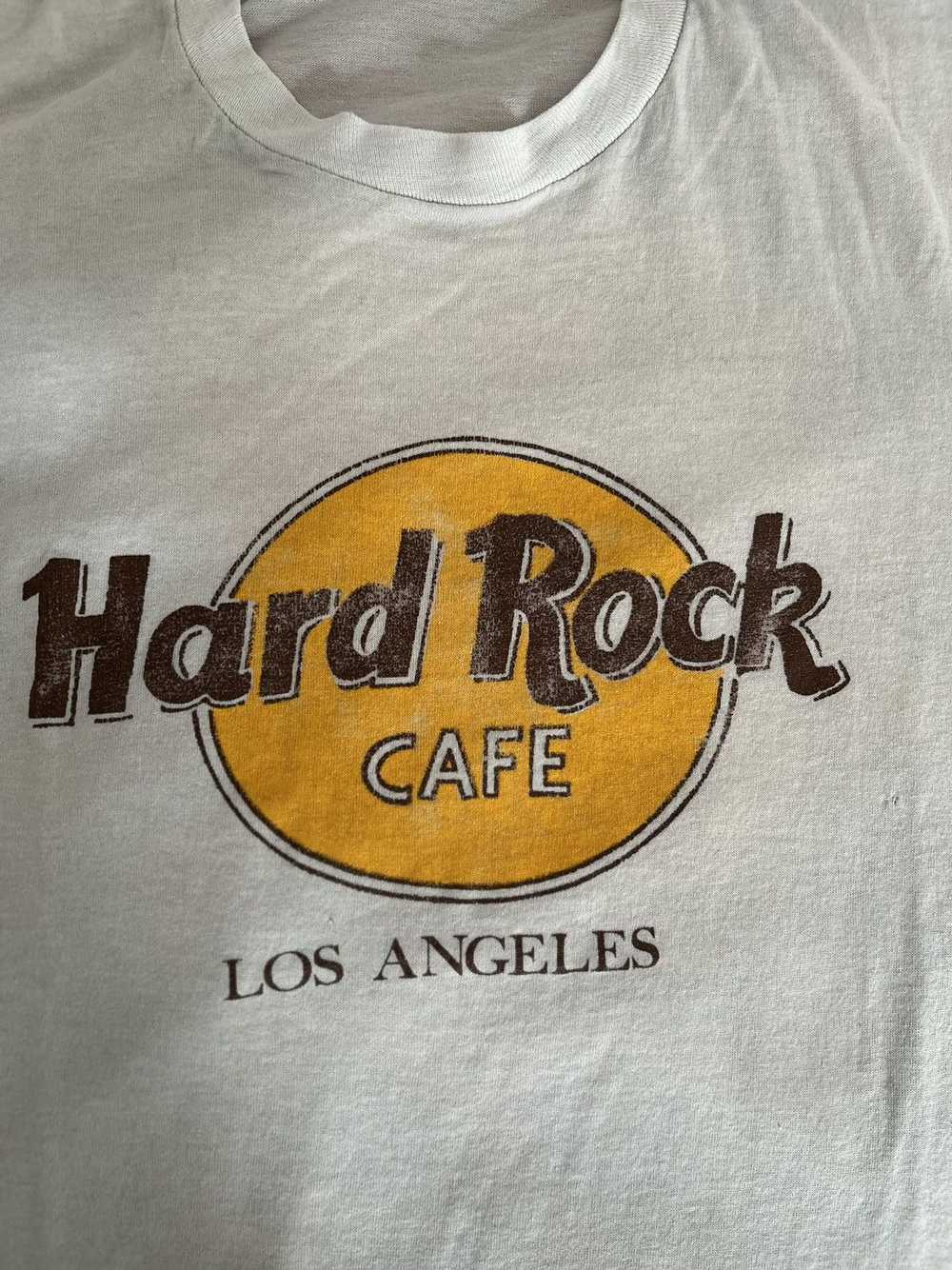 Hard Rock Cafe × Made In Usa × Vintage Thrashed 9… - image 2