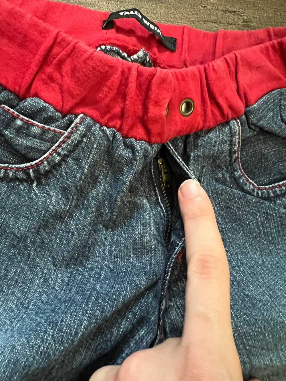 Japanese Brand × Vintage Y2K Jeans Denim Pants ba… - image 4