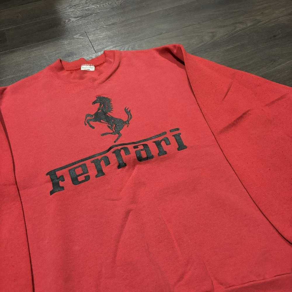 Ferrari × Vintage Vintage Ferrari crewneck sweats… - image 3