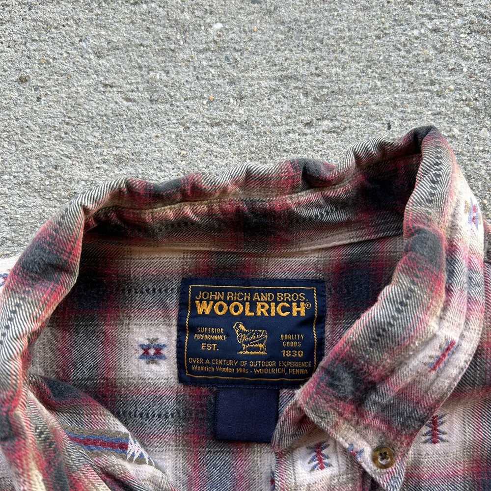 Vintage × Woolrich Woolen Mills 90s Woolrich patt… - image 3