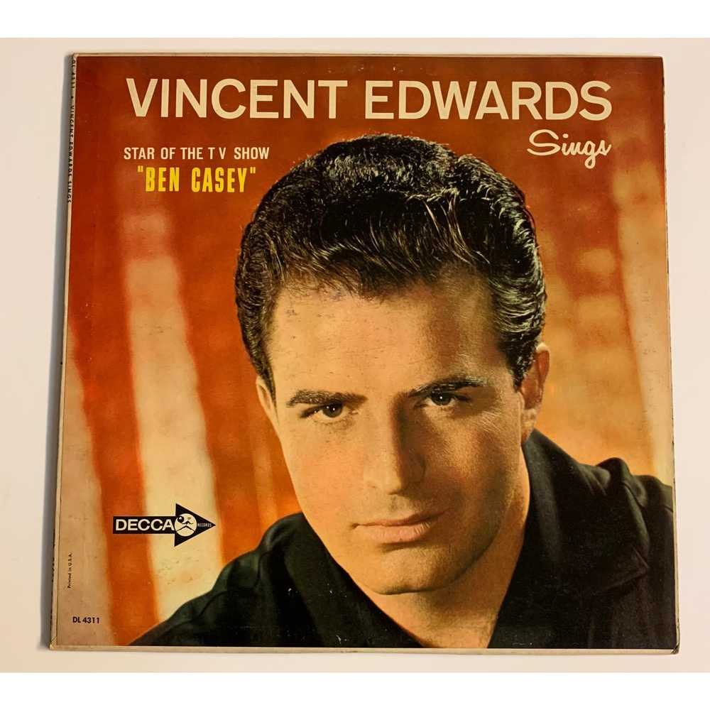 Vinyl Factory Vincent Edwards Sings Ben Casey 196… - image 1