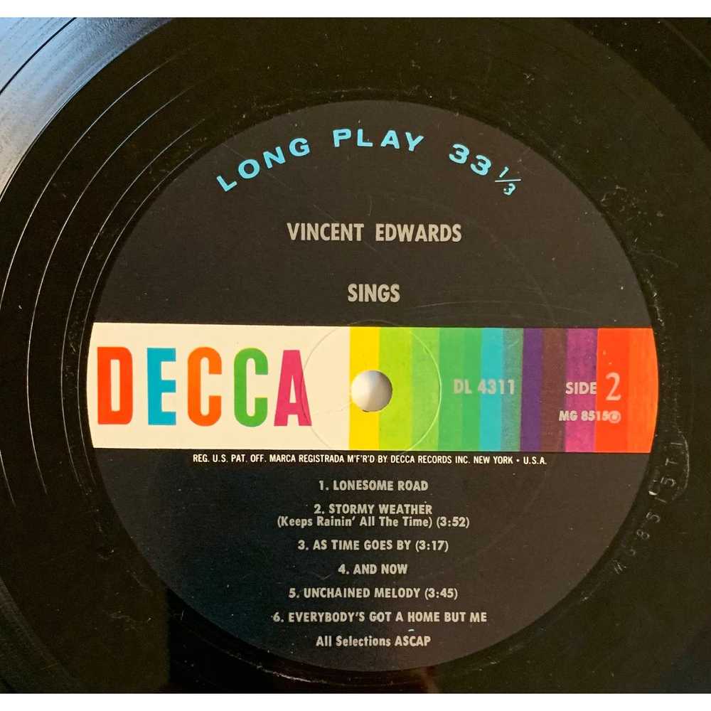 Vinyl Factory Vincent Edwards Sings Ben Casey 196… - image 4