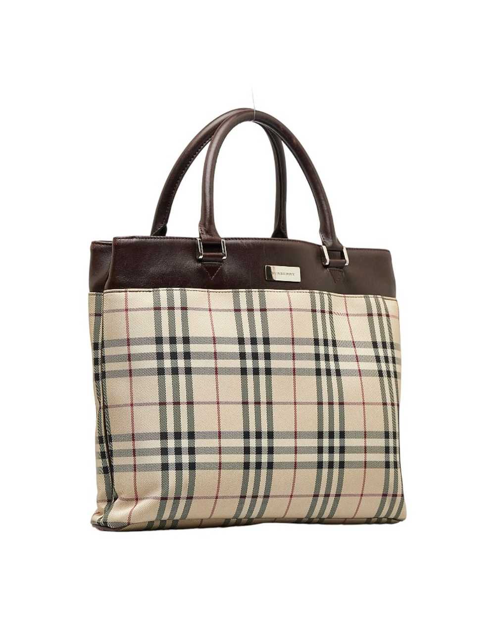 Burberry Classic Check Tote Bag in Brown - image 2