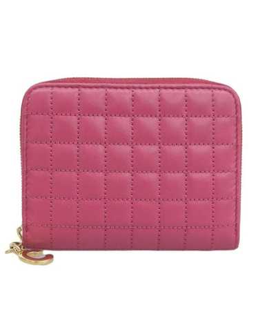 Celine Quilted Zip Coin Purse Wallet - AB Conditio