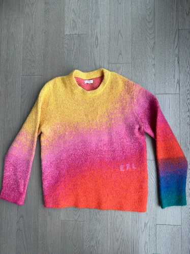 ERL *** RARE ERL MOHAIR MULTICOLOR SWEATER - image 1