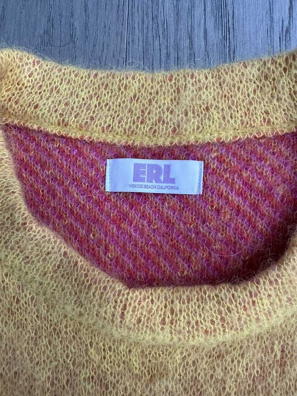 ERL *** RARE ERL MOHAIR MULTICOLOR SWEATER - image 2
