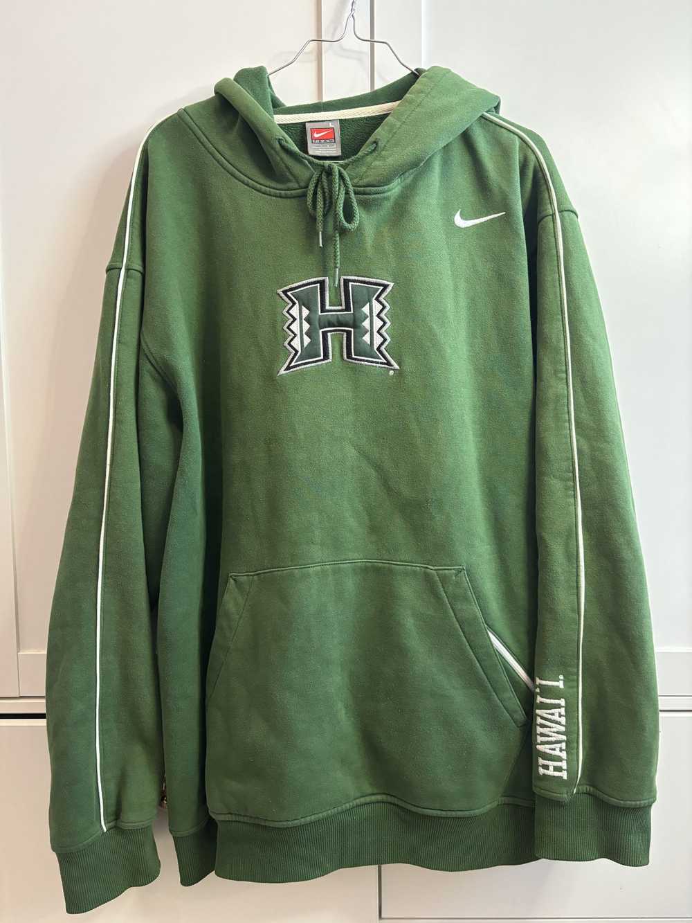 Nike Vintage Nike 90s Hawaii Rainbow Warriors Hoo… - image 1