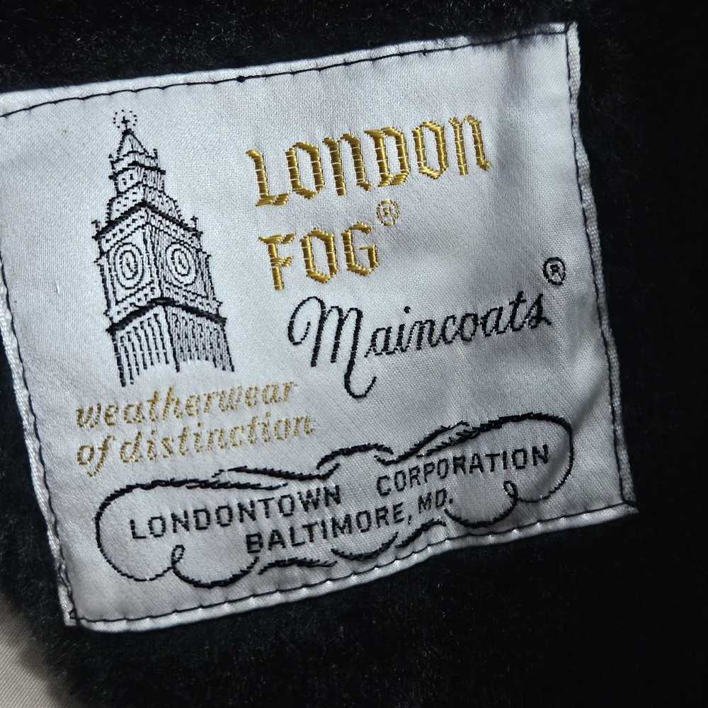 London Fog Vintage London Fog Trench Coat Size 8 … - image 4
