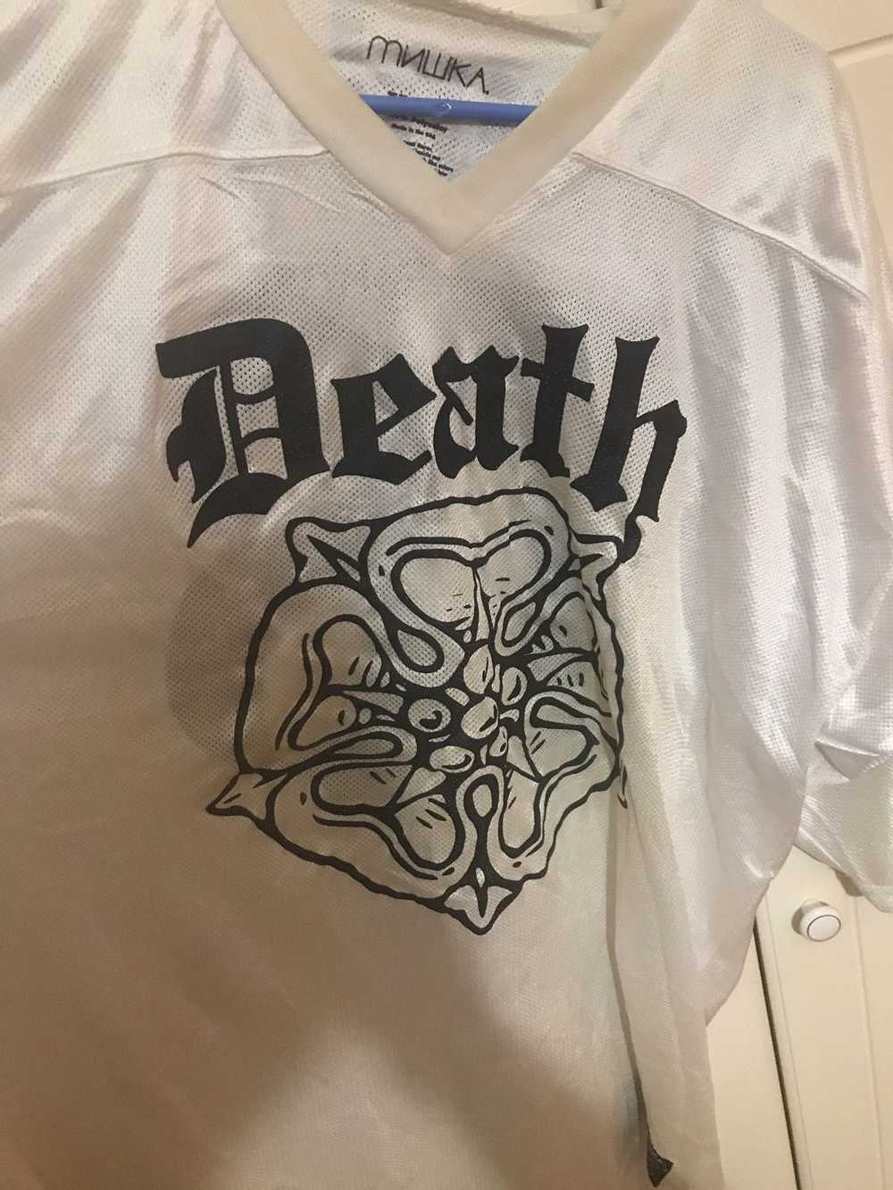 Mishka Jersey signed by Pouya,Ghoste and Fat Nick - image 2