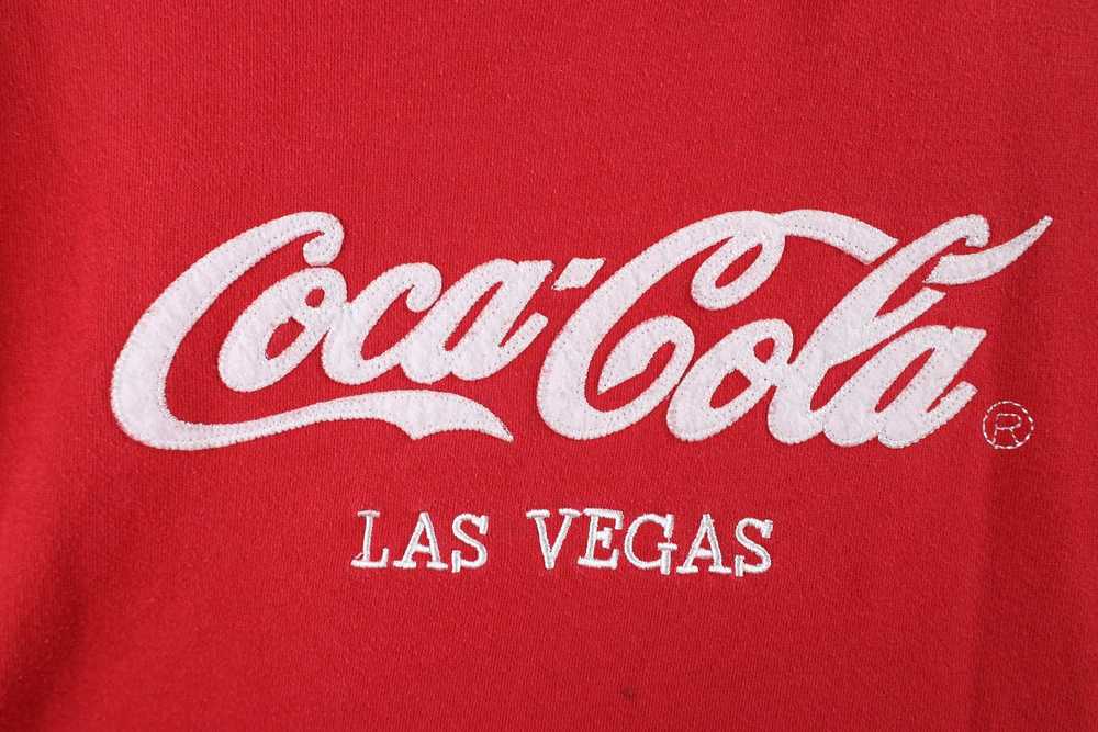 Vintage Vintage Coca Cola Spell Out Script Las Ve… - image 4