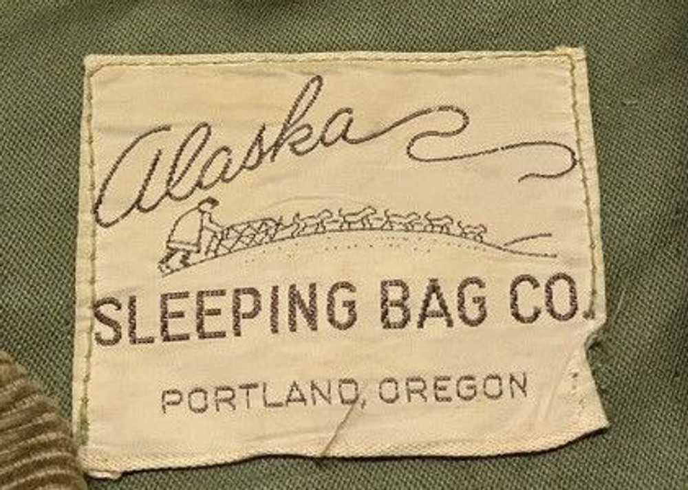 Vintage Alaska Sleeping Bag Co Portland Oregon ja… - image 11