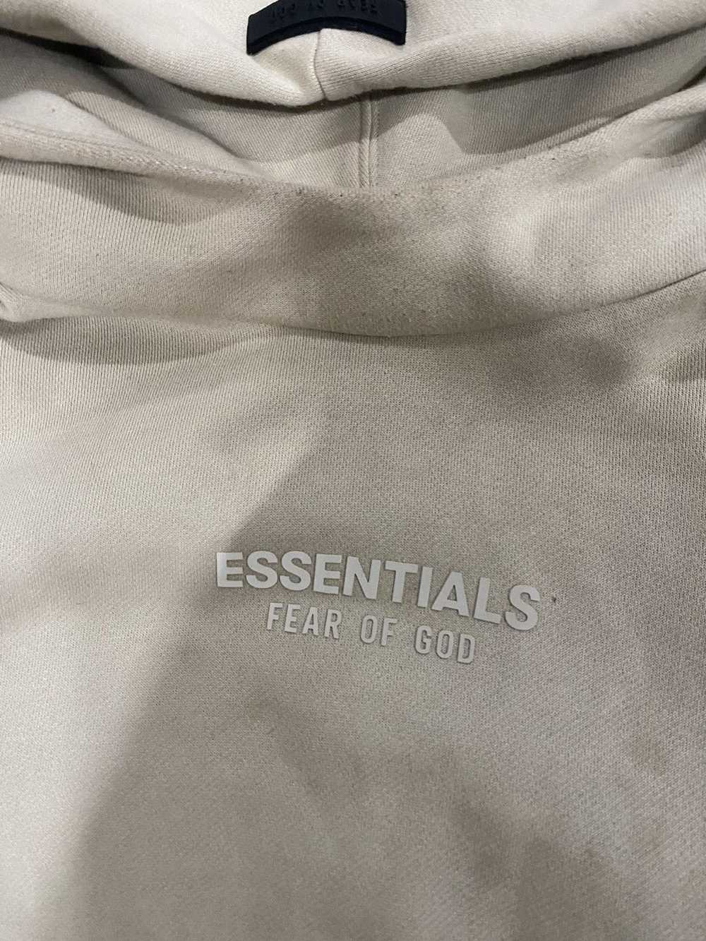 Essentials FEAR OF GOD ESSENTIALS HOODIE SILVER C… - image 2