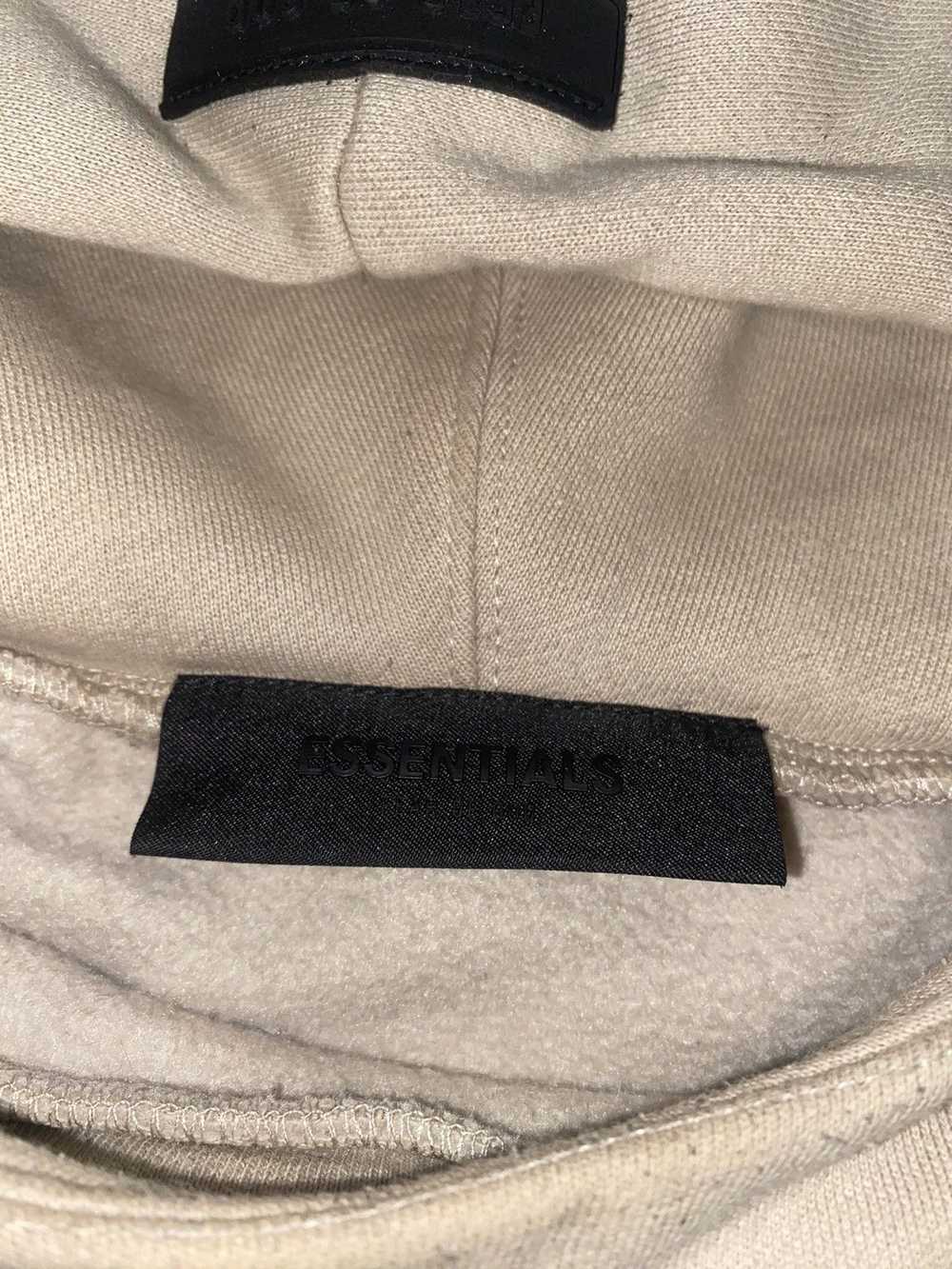 Essentials FEAR OF GOD ESSENTIALS HOODIE SILVER C… - image 4