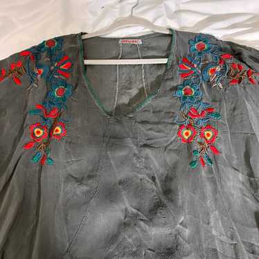 Johnny Was oversized tunic with pockets. NWT - image 1