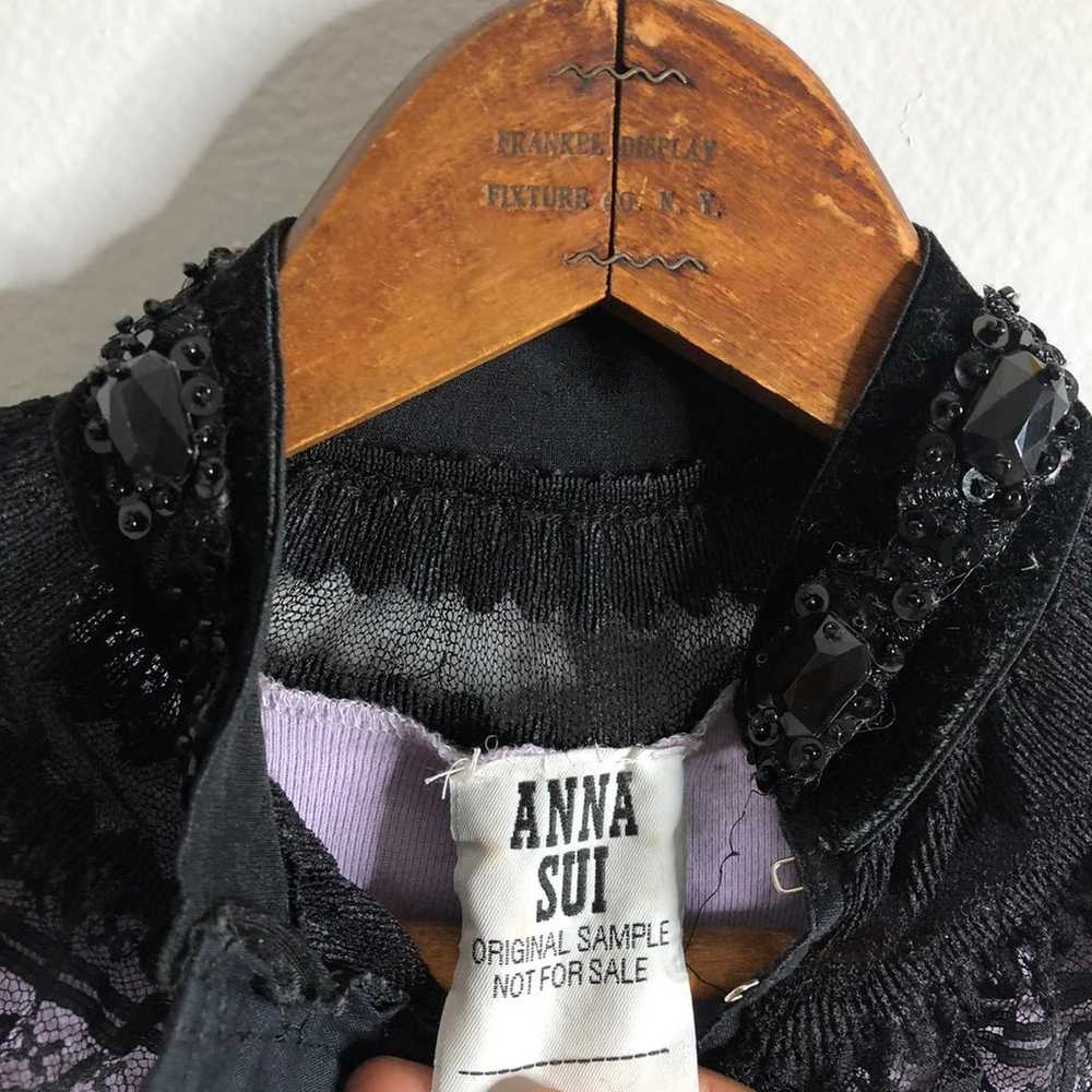 Vintage Victorian Corset Style Anna Sui Sample Lo… - image 4