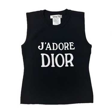 Black Jadore Dior vintage knit top - image 1