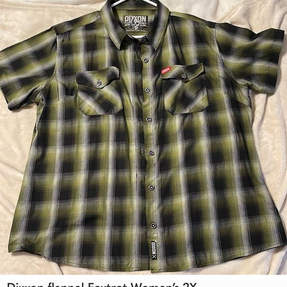 LOT of 10 Dixxon Flannel Women’s 2X shirts, some … - image 5