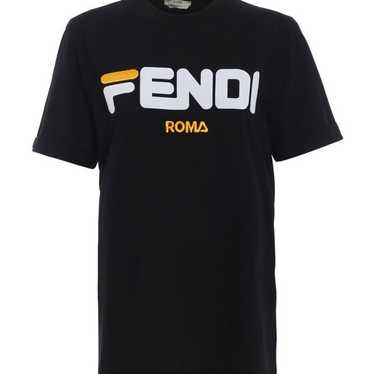 FENDI x FILA Collaboration Logo T-Shirt - S