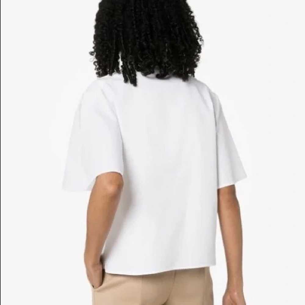 CAROLINA HERRERA SS20 Short Sleeve Cotton Polo Bl… - image 4