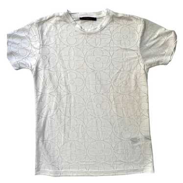 Louis Vuitton White Monogram Cotton Tee Shirt- Me… - image 1
