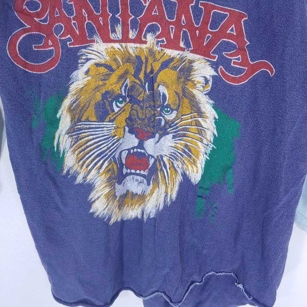 Vintage Carlos Santana Marathon Raglan Long Sleev… - image 6