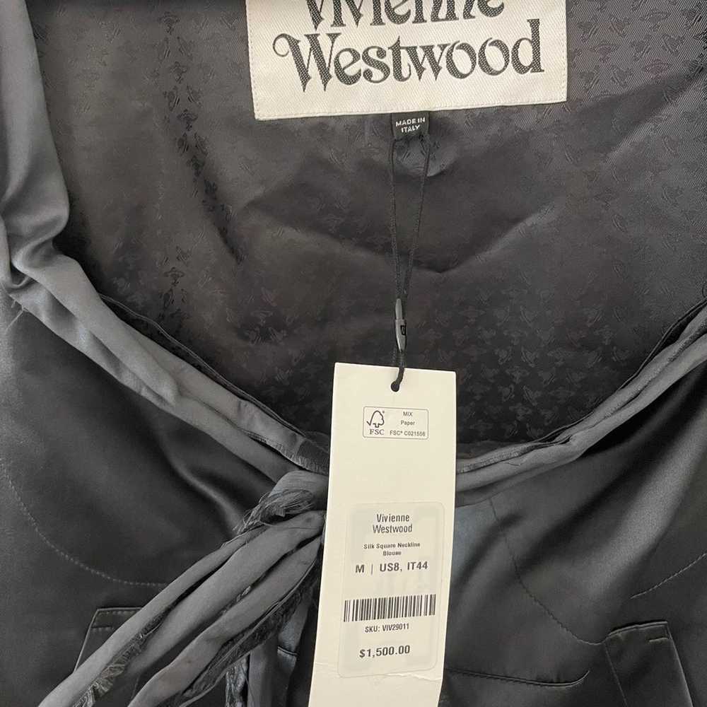 Vivienne Westwood Silk Corset Blouse - image 3