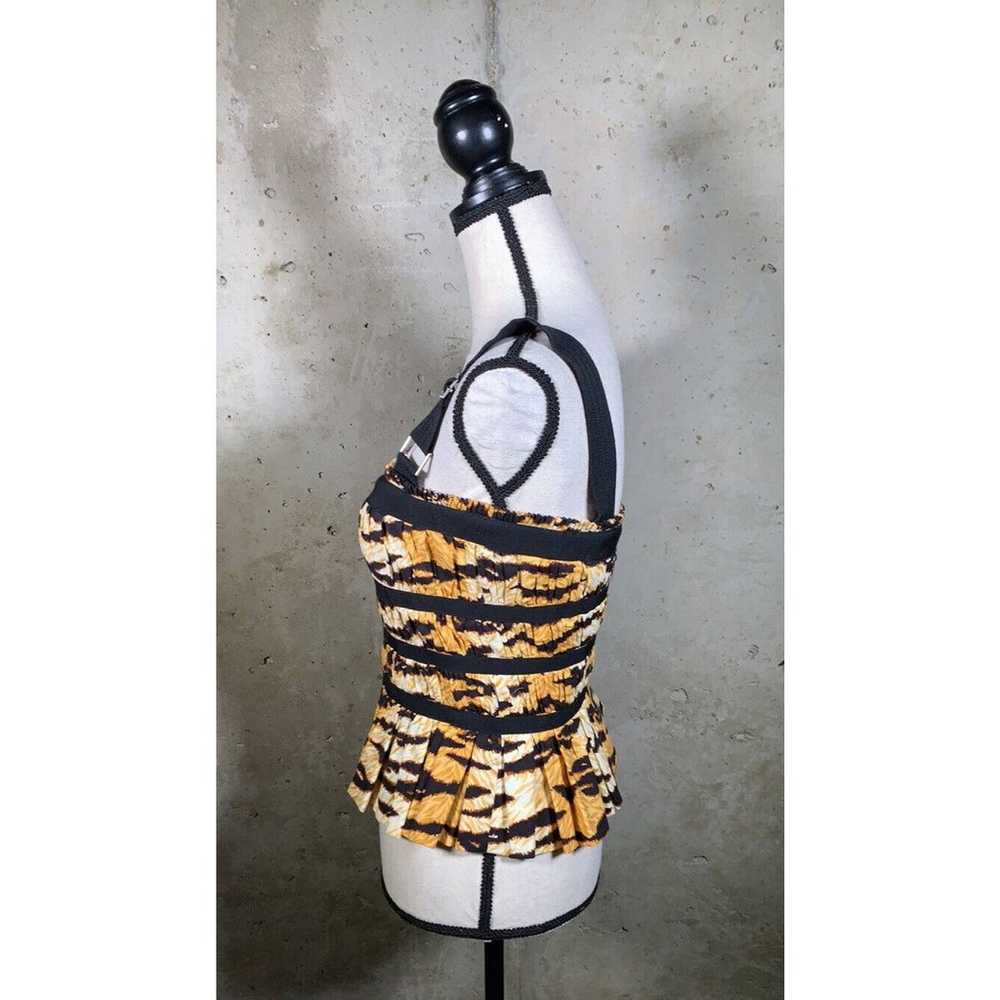 Dolce and Gabbana Leopard Bustier Sz.6(42) - image 3