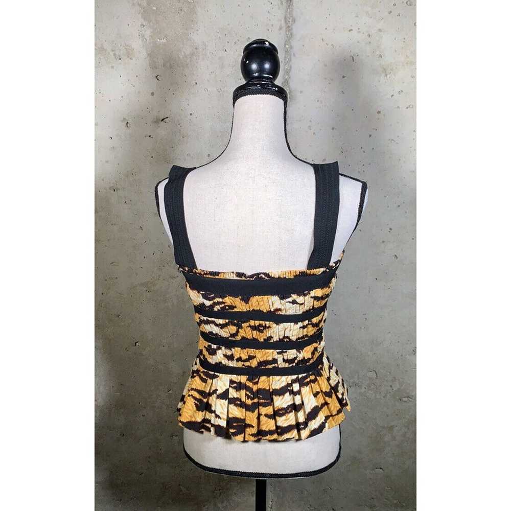 Dolce and Gabbana Leopard Bustier Sz.6(42) - image 4